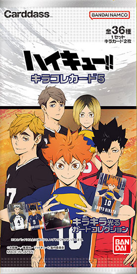 HAIKYU!! Kira Cole Card Vol.5 carddass BANDAI