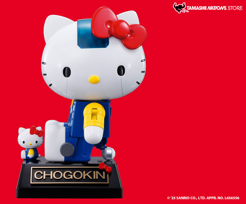 HELLO KITTY CHOGOKIN Figure STORE LIMITED EDITION TAMASHII NATIONS BANDAI