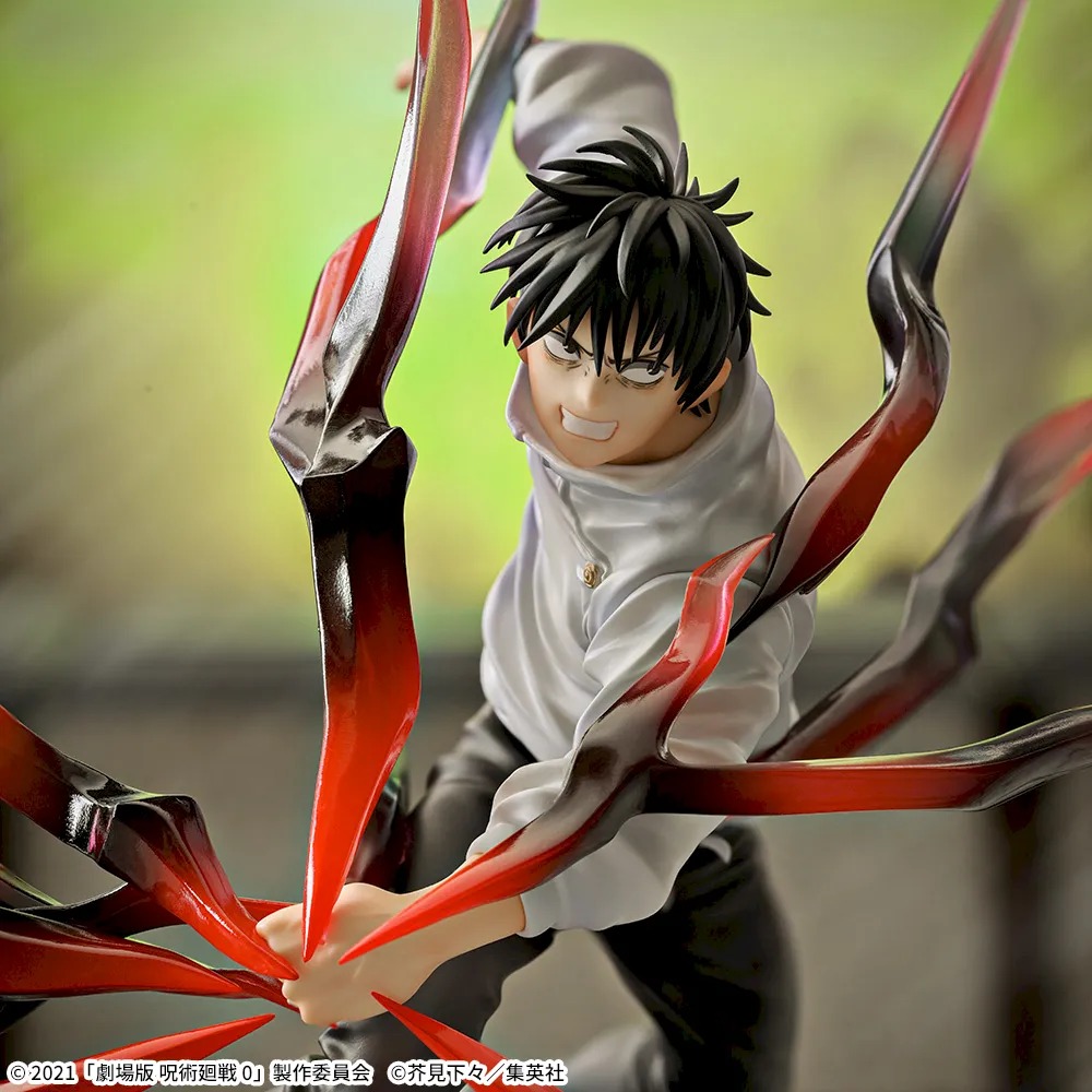 Yuta Okkotsu Black Flash Luminasta The Movie Jujutsu Kaisen 0 Figure SEGA PLAZA