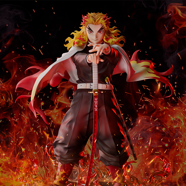 Kyojuro Rengoku 1/8 Scale Figure Flame Hashira Enbashira The Movie Mugen Train Ver. Demon Slayer Kimetsu no Yaiba ANIPLEX+
