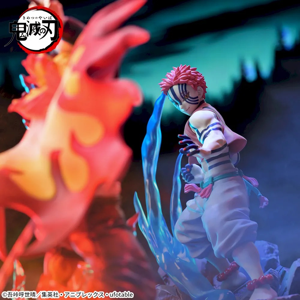 Akaza The position of Upper Rank Three Demon Slayer Kimetsu no Yaiba XrossLink Figure SEGA PLAZA