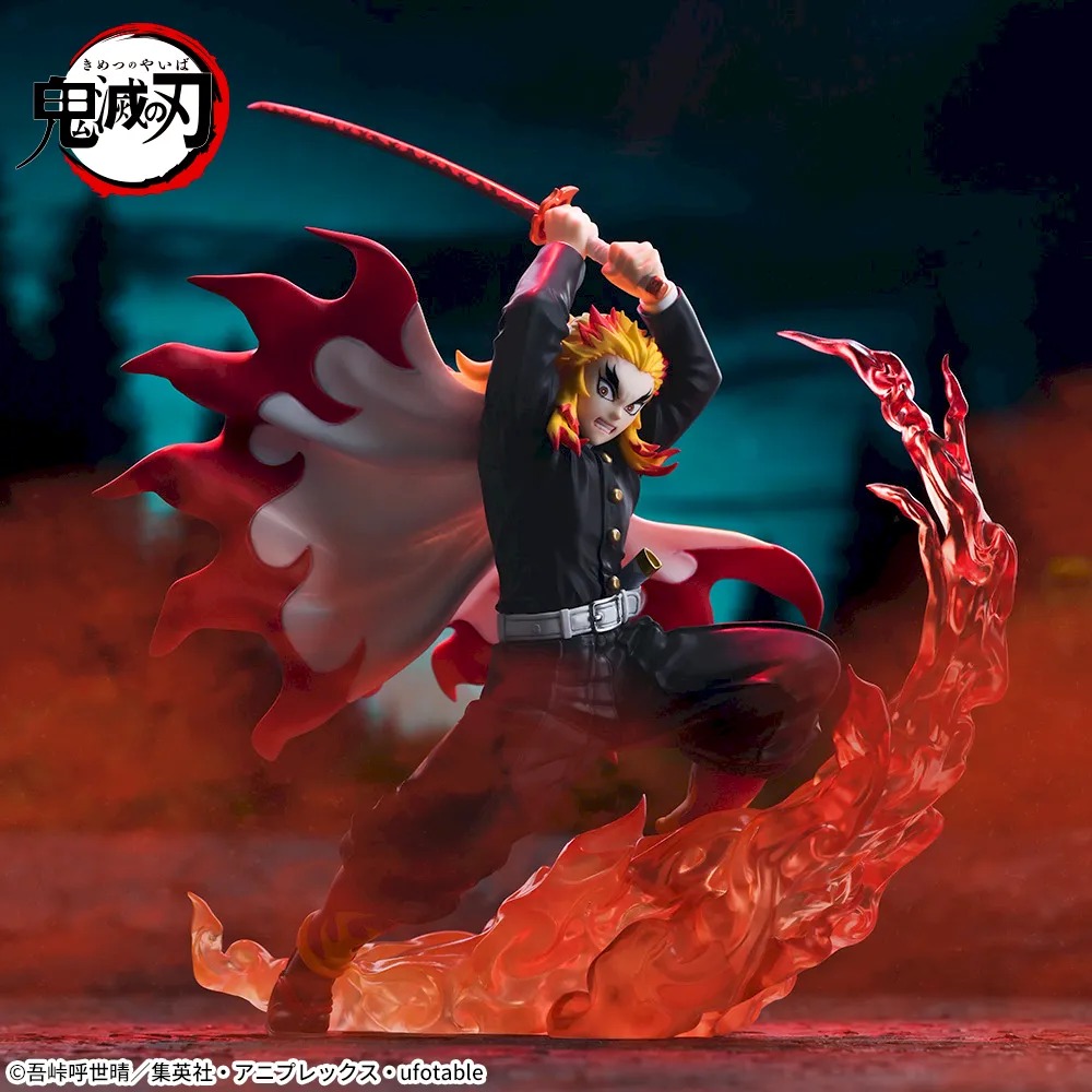 Rengoku Kyojuro Flame Hashira Demon Slayer Kimetsu no Yaiba XrossLink Figure SEGA PLAZA