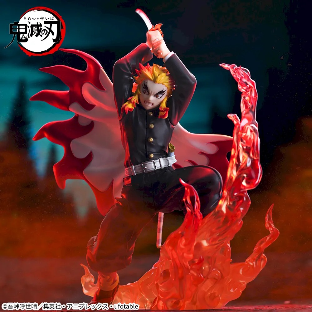 Rengoku Kyojuro Flame Hashira Demon Slayer Kimetsu no Yaiba XrossLink Figure SEGA PLAZA