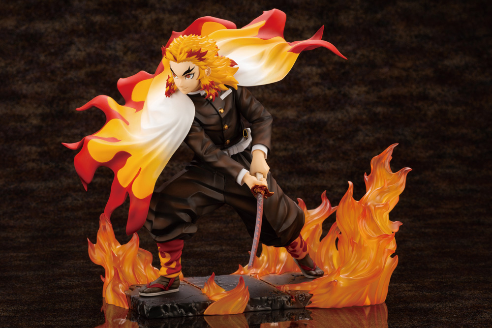 Kyojuro Rengoku The Flame Breathing The Flame Hashira Enbashira 1/8 scale Figure Demon Slayer Kimetsu no Yaiba ARTFX J KOTOBUKIYA