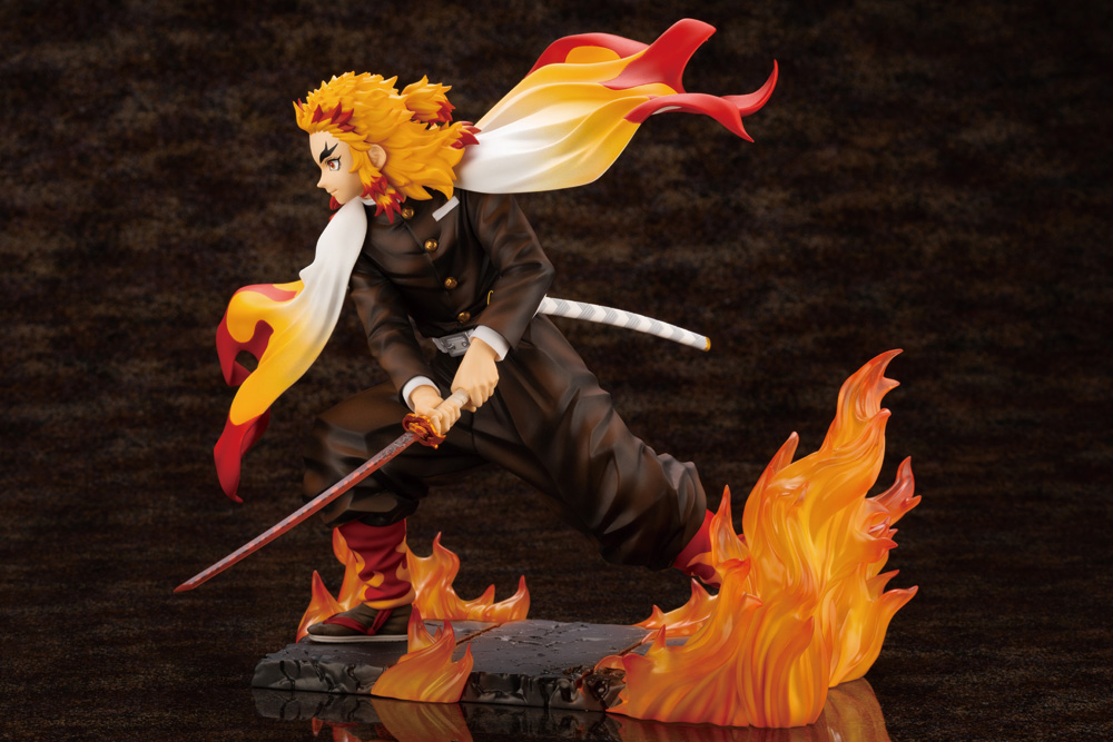 Kyojuro Rengoku The Flame Breathing The Flame Hashira Enbashira 1/8 scale Figure Demon Slayer Kimetsu no Yaiba ARTFX J KOTOBUKIYA