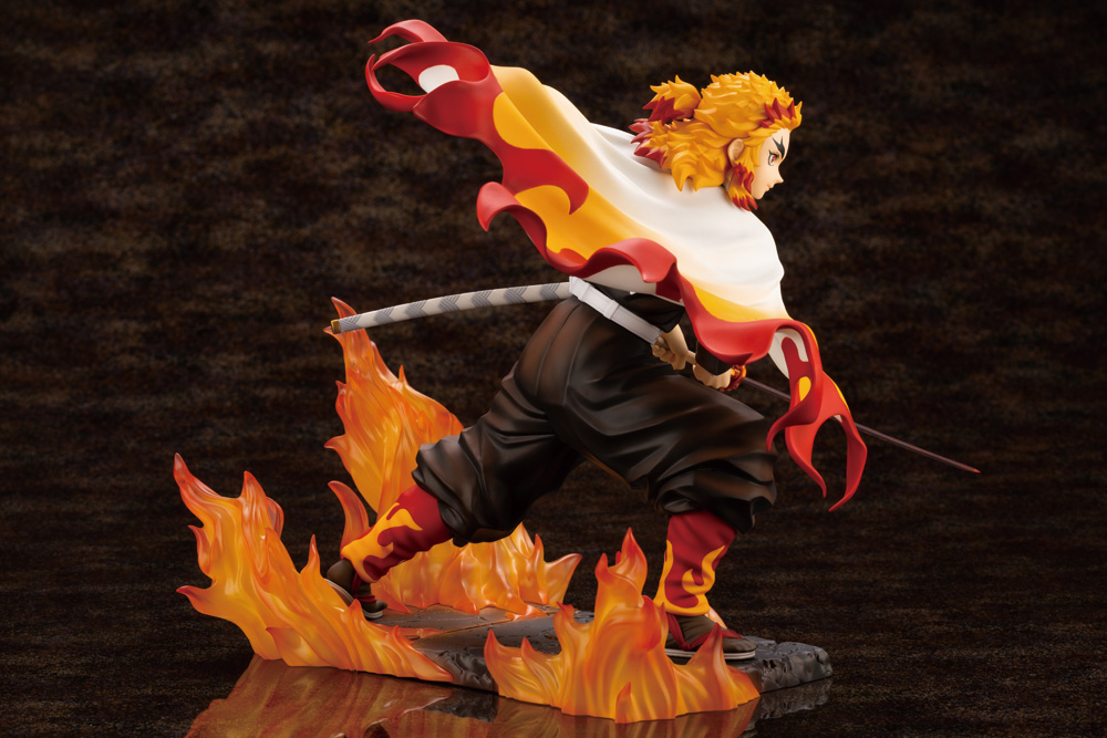 Kyojuro Rengoku The Flame Breathing The Flame Hashira Enbashira 1/8 scale Figure Demon Slayer Kimetsu no Yaiba ARTFX J KOTOBUKIYA