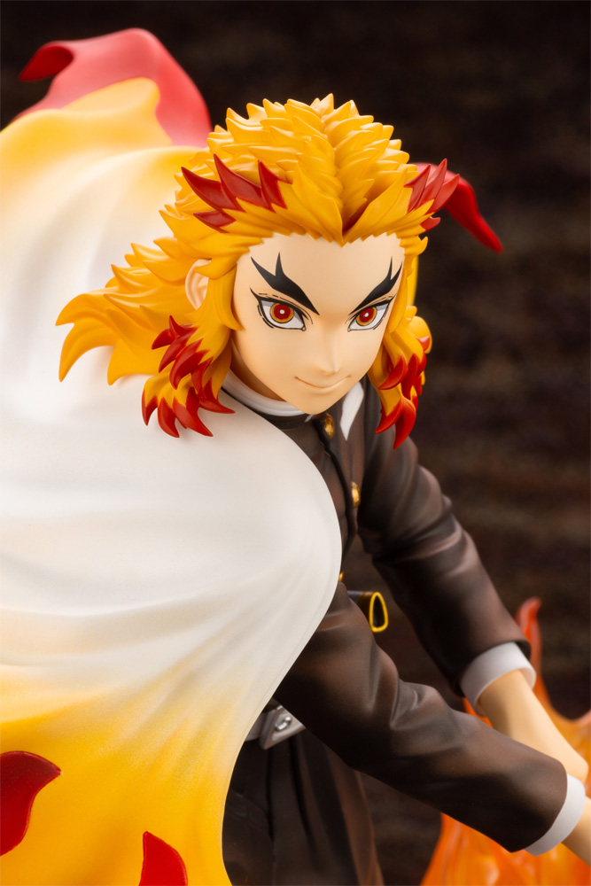 Kyojuro Rengoku The Flame Breathing The Flame Hashira Enbashira 1/8 scale Figure Demon Slayer Kimetsu no Yaiba ARTFX J KOTOBUKIYA