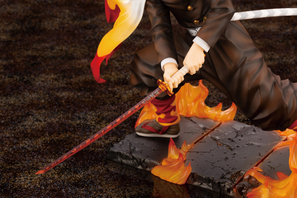 Kyojuro Rengoku The Flame Breathing The Flame Hashira Enbashira 1/8 scale Figure Demon Slayer Kimetsu no Yaiba ARTFX J KOTOBUKIYA