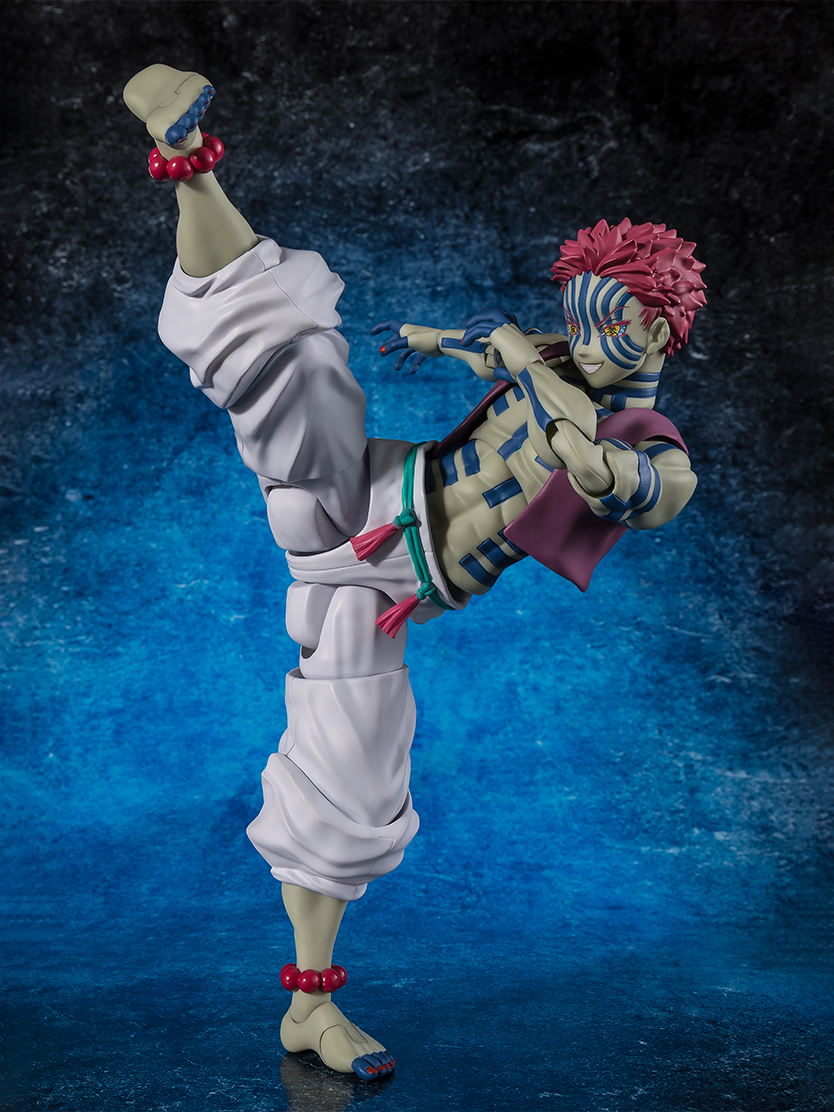 Akaza Demon The position of Upper Rank Three S.H.Figuarts Figure Slayer Kimetsu no Yaiba BANDAI tamashii web