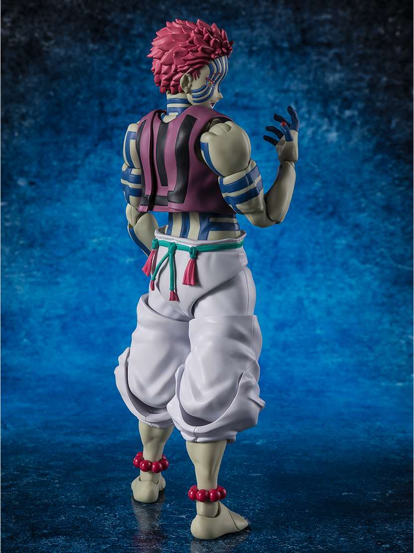 Akaza Demon The position of Upper Rank Three S.H.Figuarts Figure Slayer Kimetsu no Yaiba BANDAI tamashii web