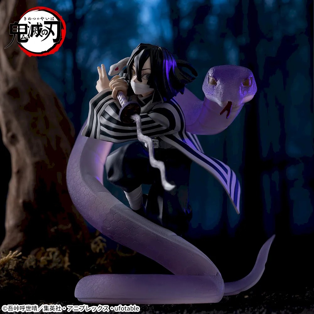 Obanai Iguro the Serpent Hashira Demon Slayer Kimetsu no Yaiba Hashira Training Arc XrossLink Figure SEGA PLAZA