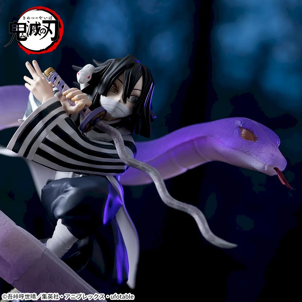 Obanai Iguro the Serpent Hashira Demon Slayer Kimetsu no Yaiba Hashira Training Arc XrossLink Figure SEGA PLAZA