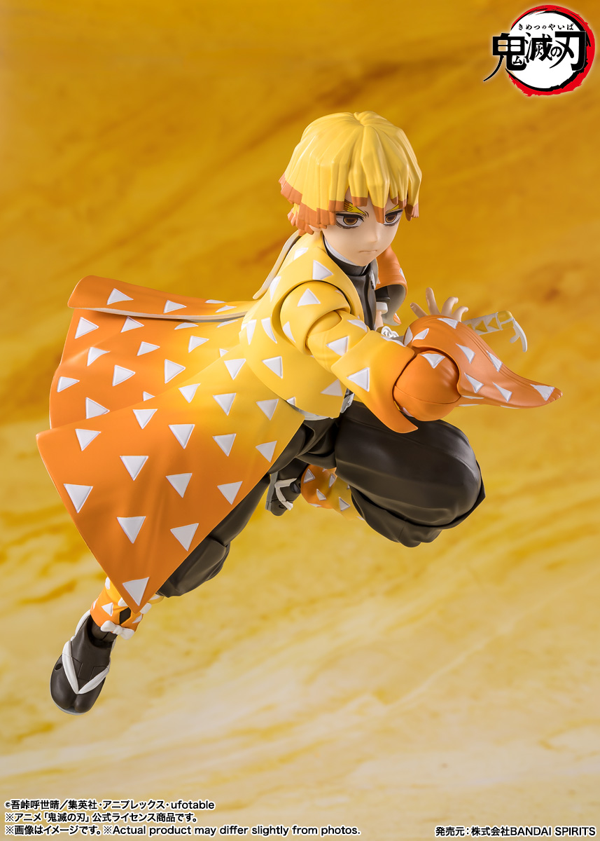 Zenitsu Agatsuma FiguartsZERO Figure TAMASHII NATIONS BANDAI