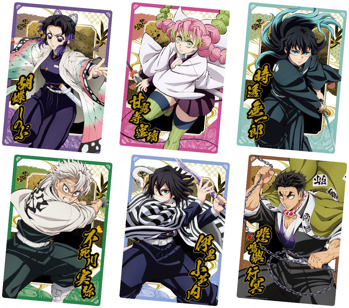 Wafer Cards Vol.10 Demon Slayer Kimetsu no Yaiba Battle in Infinity Castle Candy Toy BANDAI