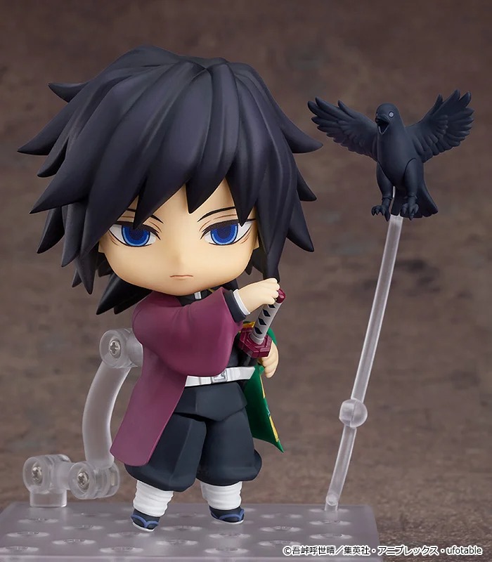 Nendoroid Giyu Tomioka Figure 1408 The Water Hashira One who slays demons with the calmest judgement Demon Slayer Kimetsu no Yaiba Good Smile Company