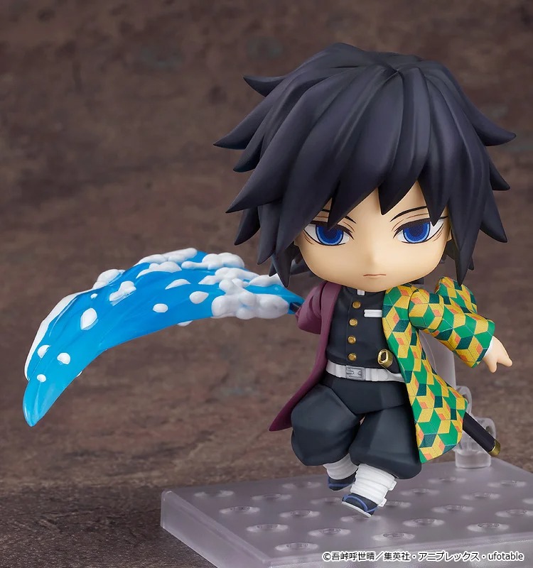 Nendoroid Giyu Tomioka Figure 1408 The Water Hashira One who slays demons with the calmest judgement Demon Slayer Kimetsu no Yaiba Good Smile Company