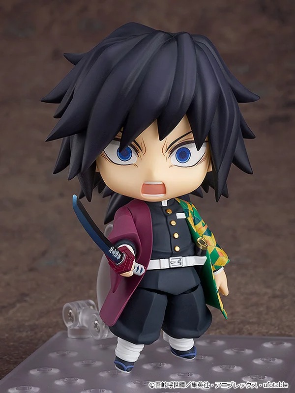 Nendoroid Giyu Tomioka Figure 1408 The Water Hashira One who slays demons with the calmest judgement Demon Slayer Kimetsu no Yaiba Good Smile Company