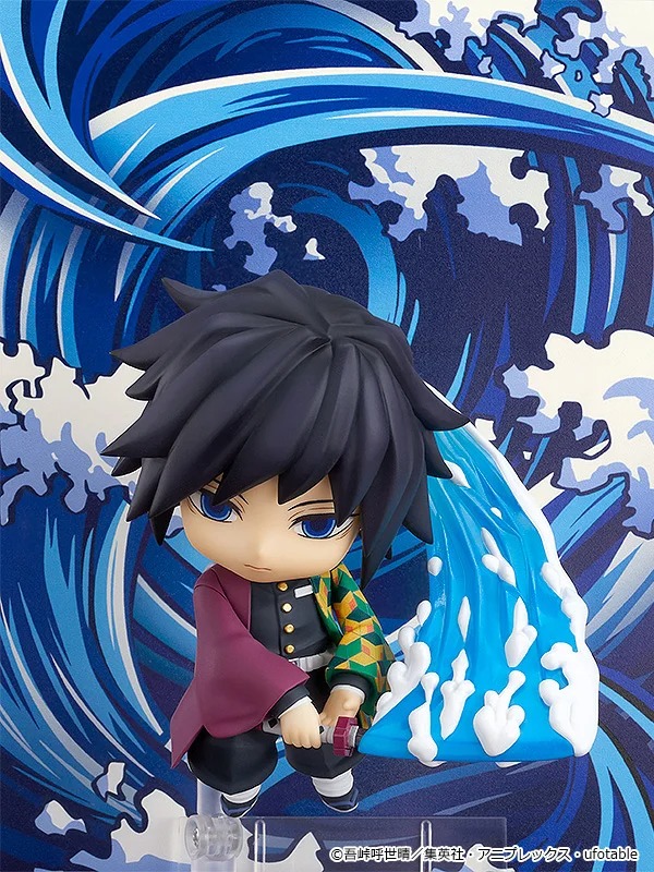 Nendoroid Giyu Tomioka Figure 1408 The Water Hashira One who slays demons with the calmest judgement Demon Slayer Kimetsu no Yaiba Good Smile Company
