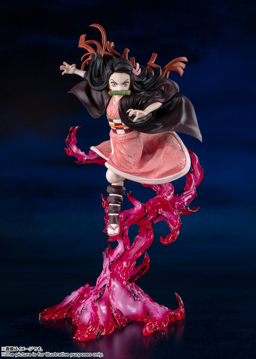 Nezuko Kamado Blood Demon Art Demon Slayer Kimetsu no Yaiba S.H.Figuarts Figure ZERO BANDAI