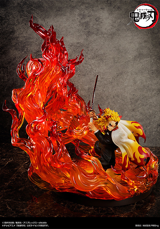 Kyojuro Rengoku Complete Ver. 1/4 Scale Figure Demon Slayer Kimetsu no Yaiba FREEing
