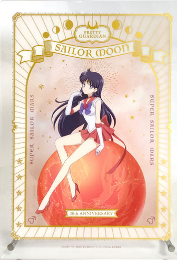 Sailor Moon Store Original Acrylic Stands SUPRER SAILOR MOON 30th ANNIVERSARY SERIES