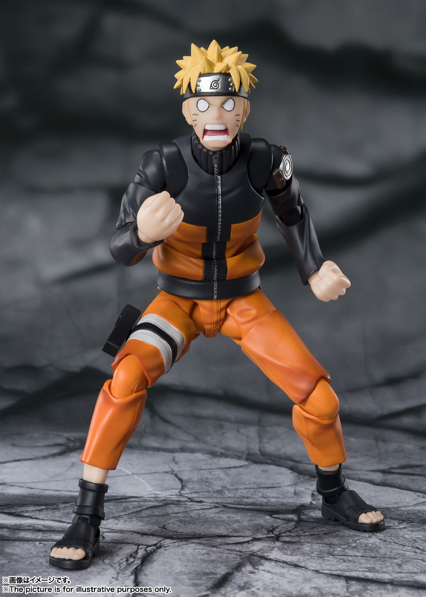 Naruto Uzumaki the Nine-Tails S.H.Figuarts Figure NARUTO tamashii web BANDAI