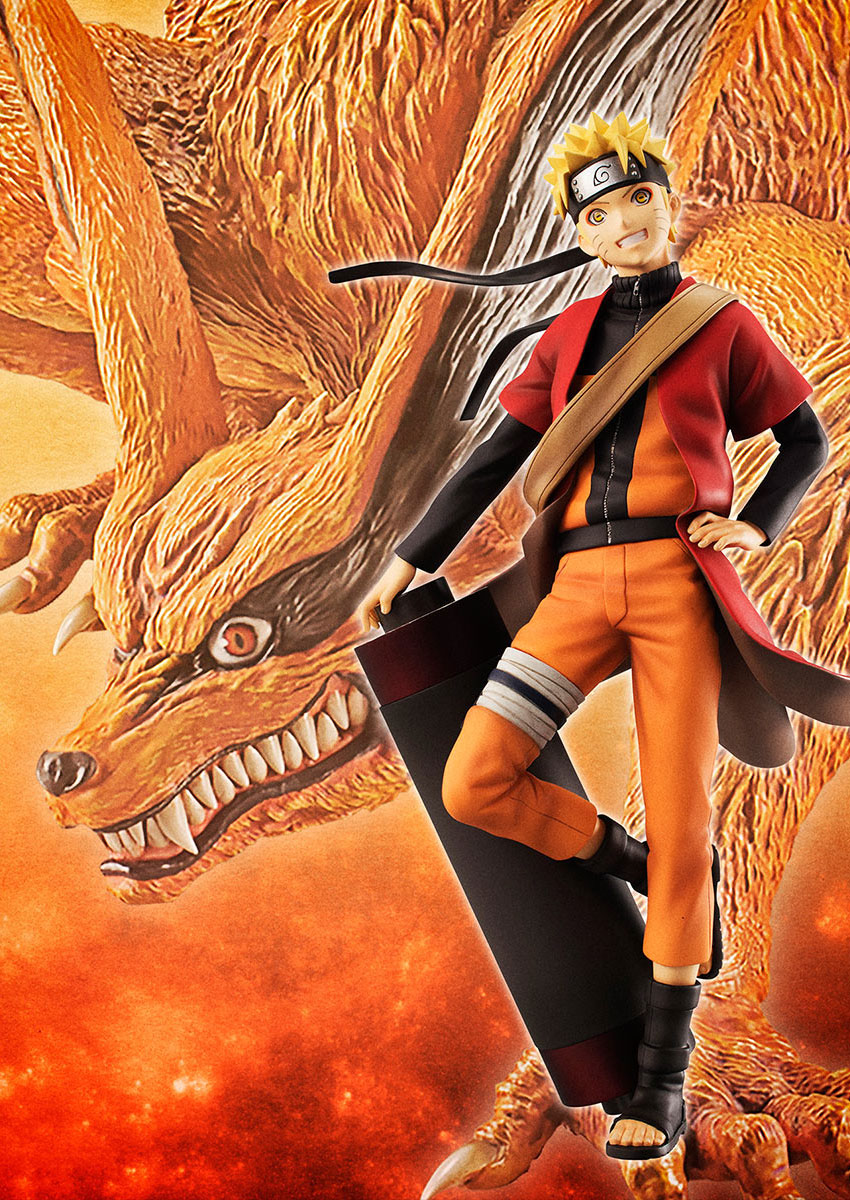 Naruto Uzumaki Sage Mode G.E.M. Figure Series 20th Anniversary MEGATREA SHOP MegaHouse