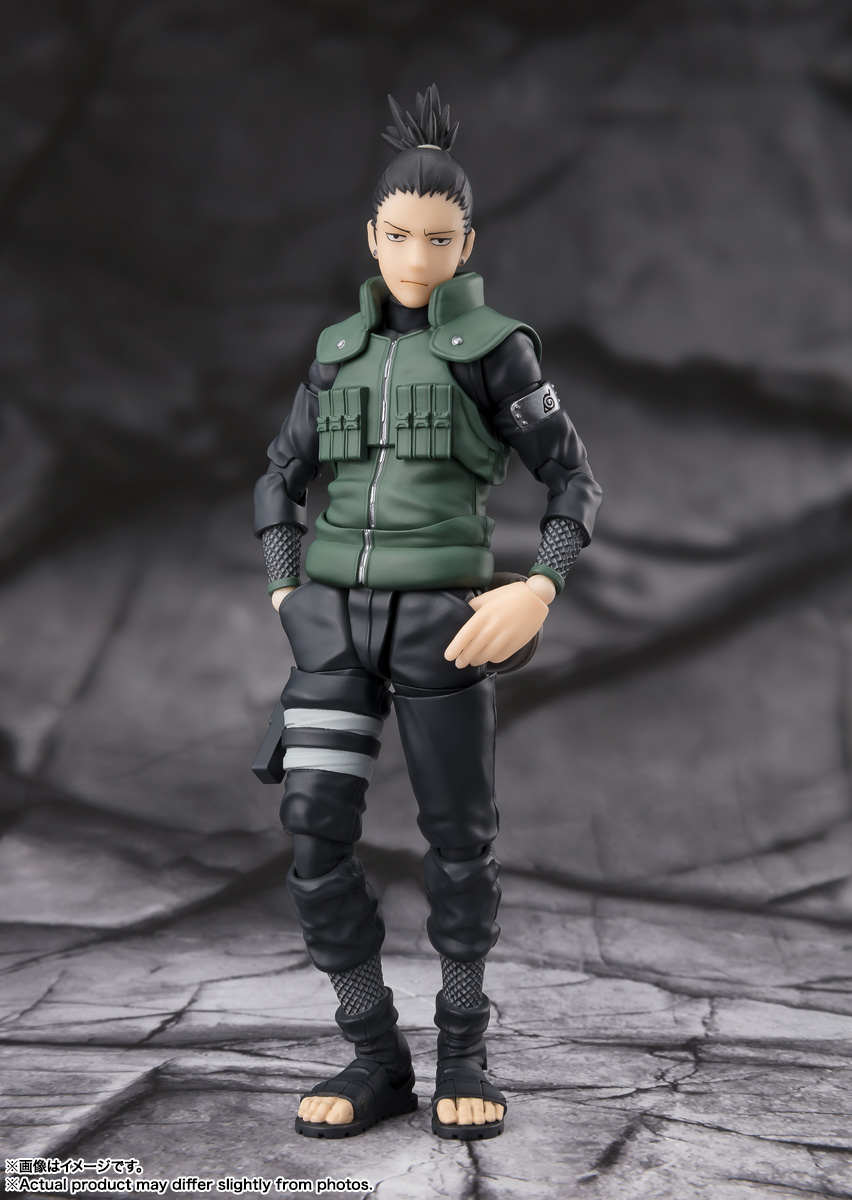 SHIKAMARU NARA Brilliant Strategist S.H.Figuarts Figure NARUTO tamashii web BANDAI