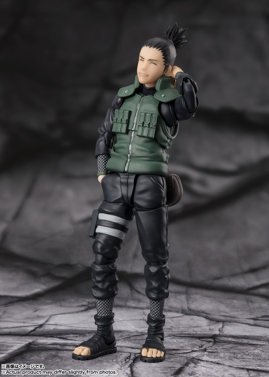 SHIKAMARU NARA Brilliant Strategist S.H.Figuarts Figure NARUTO tamashii web BANDAI