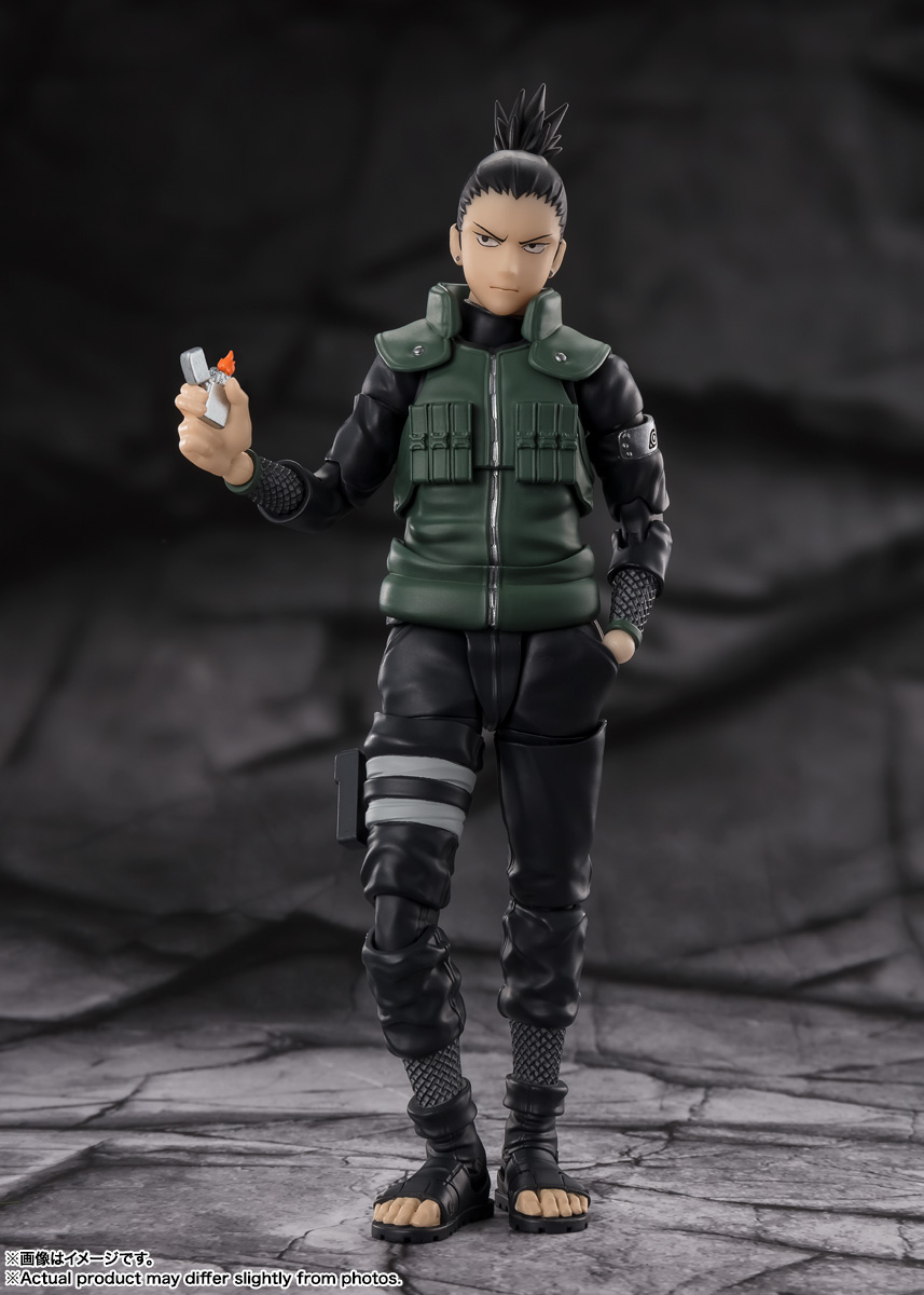 SHIKAMARU NARA Brilliant Strategist S.H.Figuarts Figure NARUTO tamashii web BANDAI