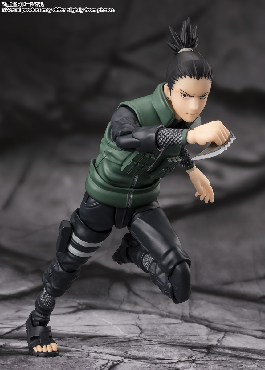 SHIKAMARU NARA Brilliant Strategist S.H.Figuarts Figure NARUTO tamashii web BANDAI