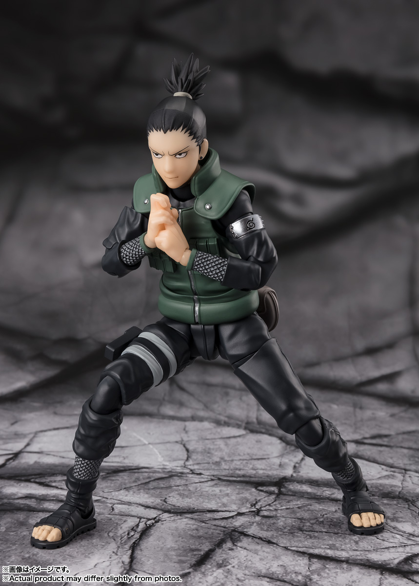 SHIKAMARU NARA Brilliant Strategist S.H.Figuarts Figure NARUTO tamashii web BANDAI