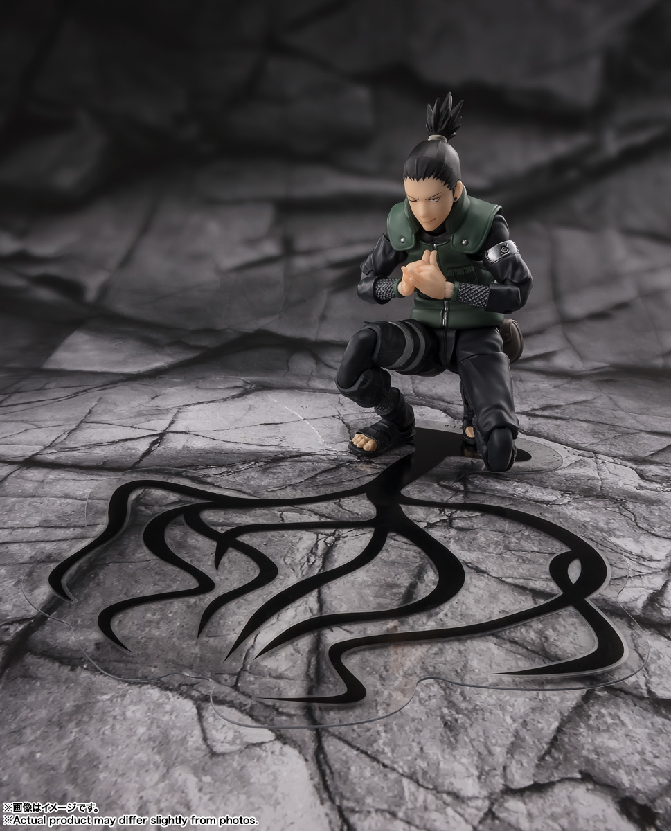 SHIKAMARU NARA Brilliant Strategist S.H.Figuarts Figure NARUTO tamashii web BANDAI