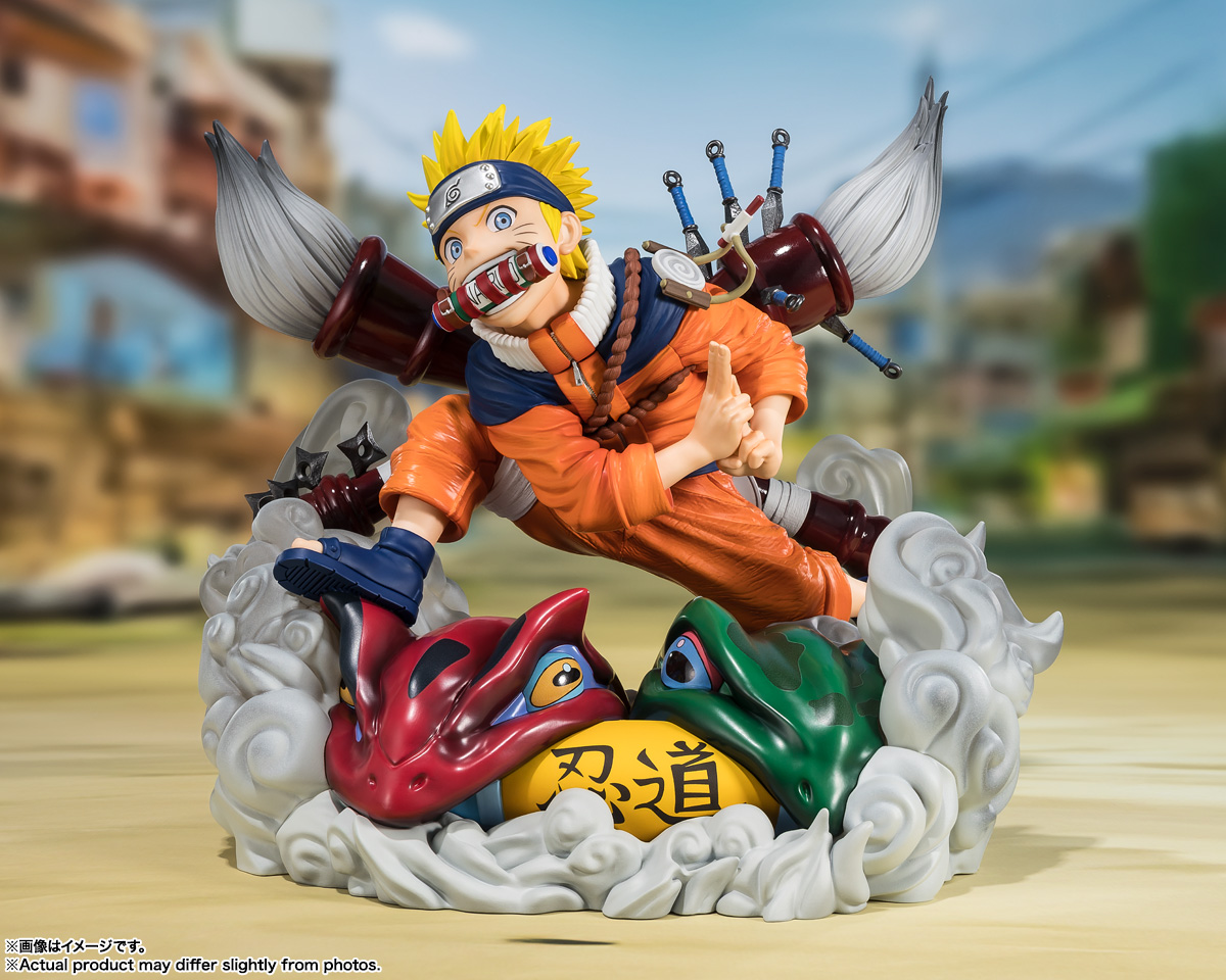 NARUTO UZUMAKI FiguartsZERO Figure NARUTO 72 series BANDAI