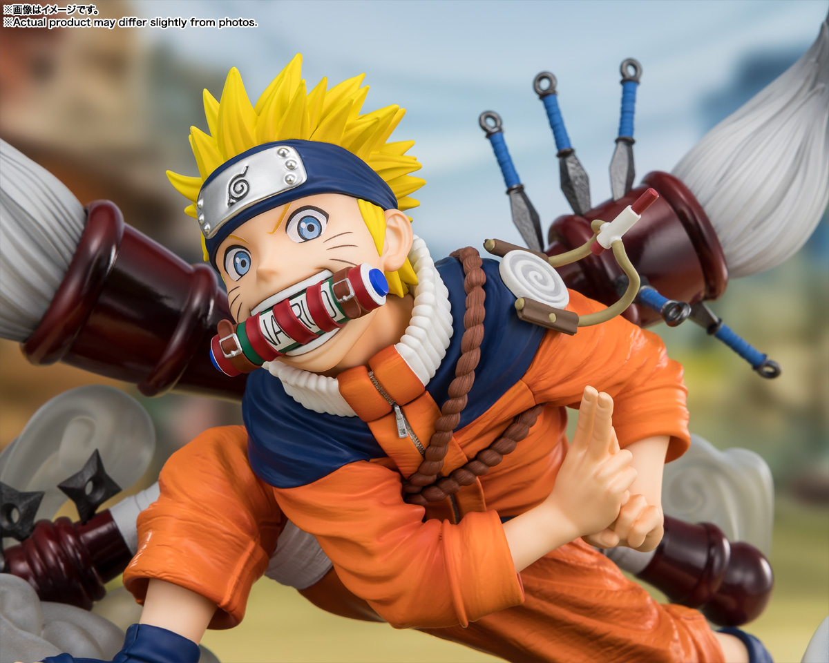 NARUTO UZUMAKI FiguartsZERO Figure NARUTO 72 series BANDAI