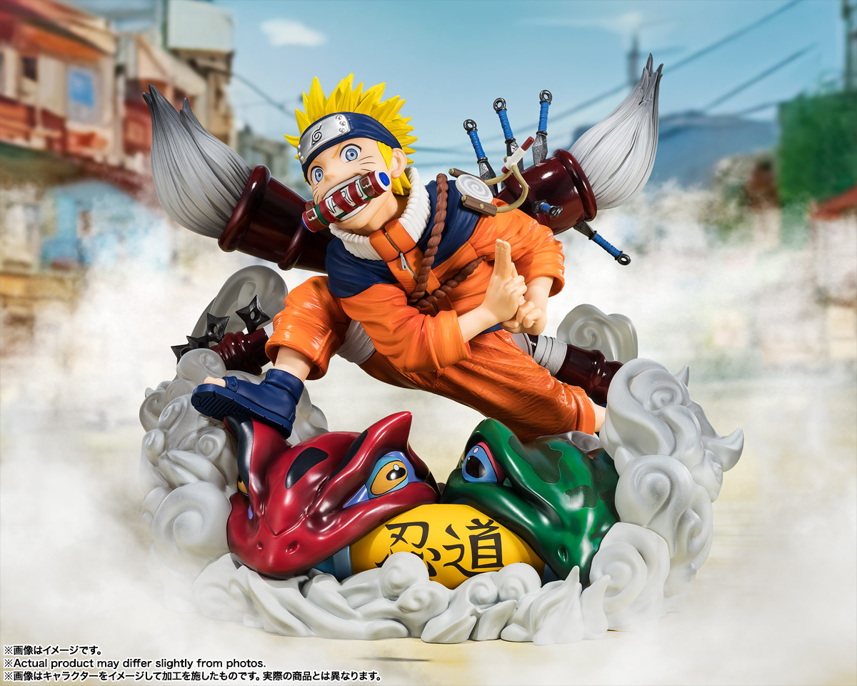 NARUTO UZUMAKI FiguartsZERO Figure NARUTO 72 series BANDAI