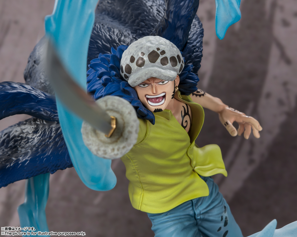 One Piece Tralgar.Law Figure Battle of Monsters on Onigashima Tamashii Nations Bandai Spirits Figuarts Zero
