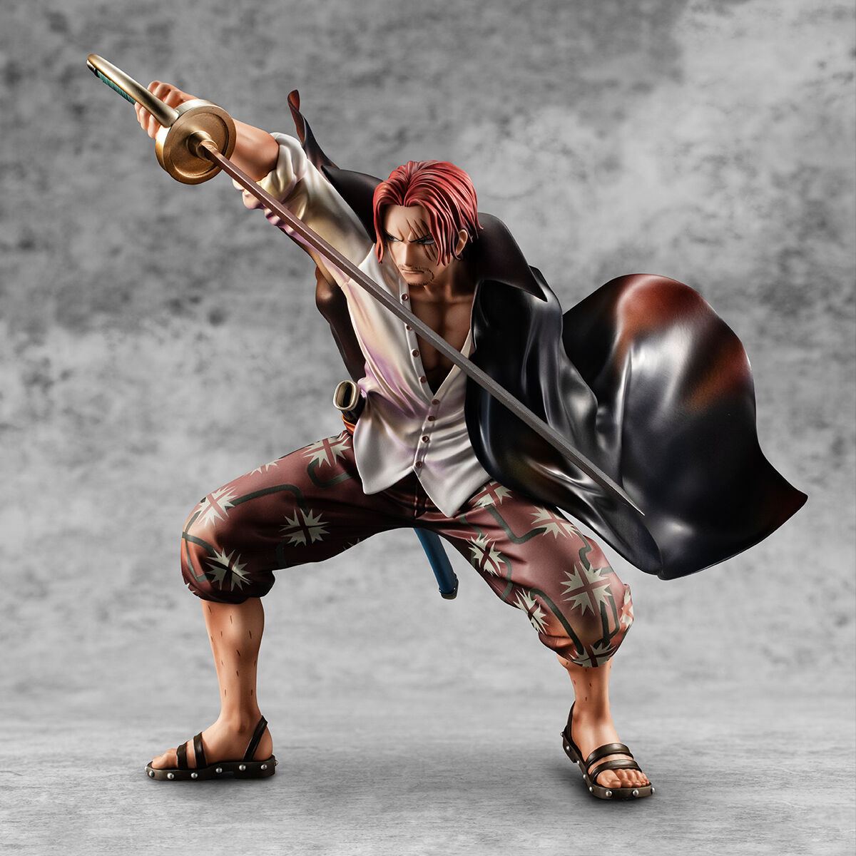 Red-Haired Shanks Red Hair Pirates ONE PIECE Portrait.Of.Pirates Playback Memories Figure BANDAI