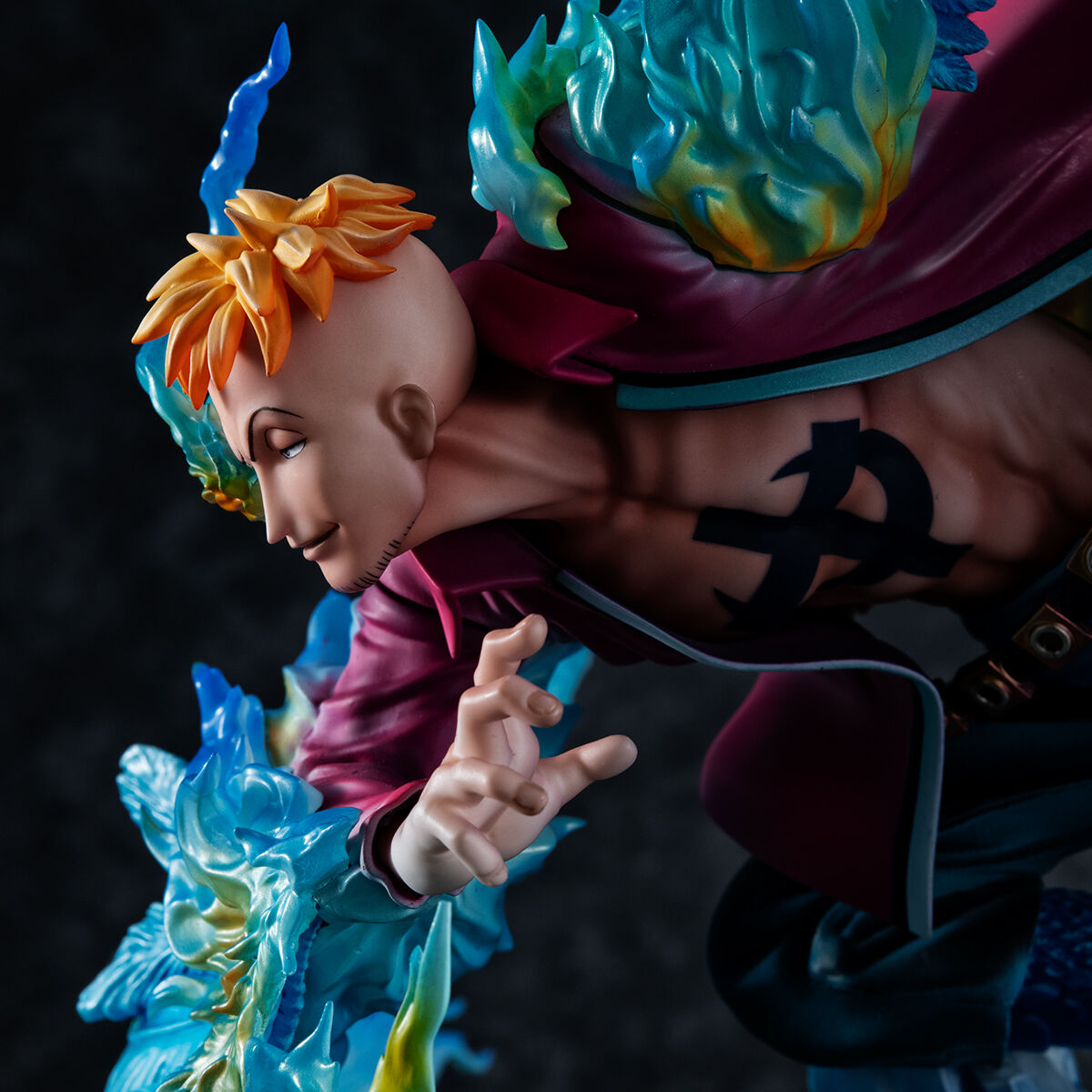 Marco The Phoenix Portrait.Of.Pirates ONE PIECE The Whitebeard Pirates MAS-MAXIMUM Figure BANDAI