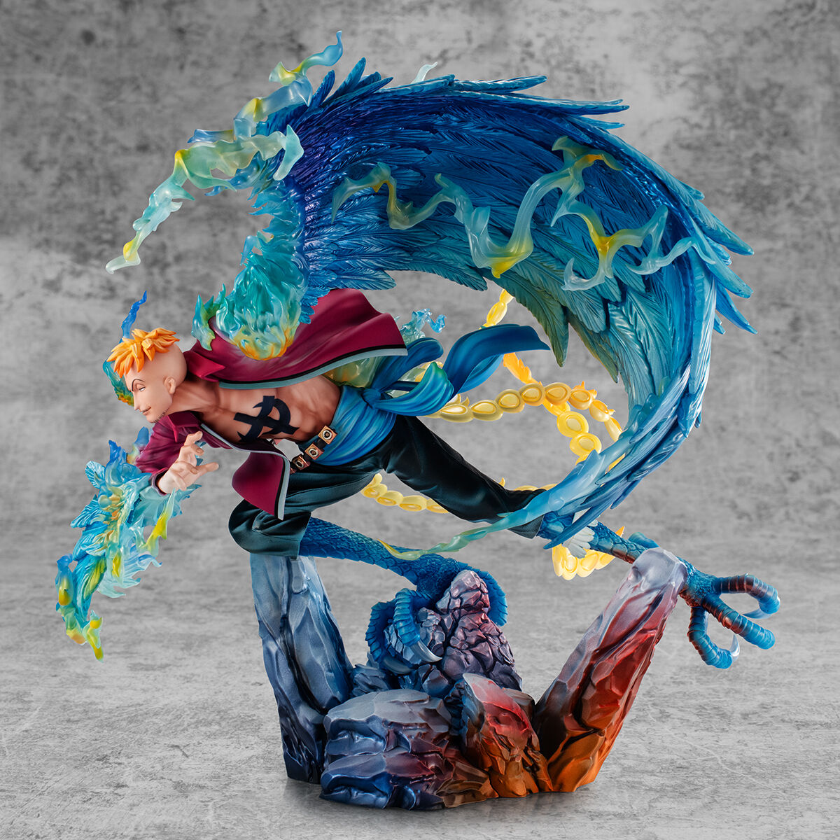 Marco The Phoenix Portrait.Of.Pirates ONE PIECE The Whitebeard Pirates MAS-MAXIMUM Figure BANDAI