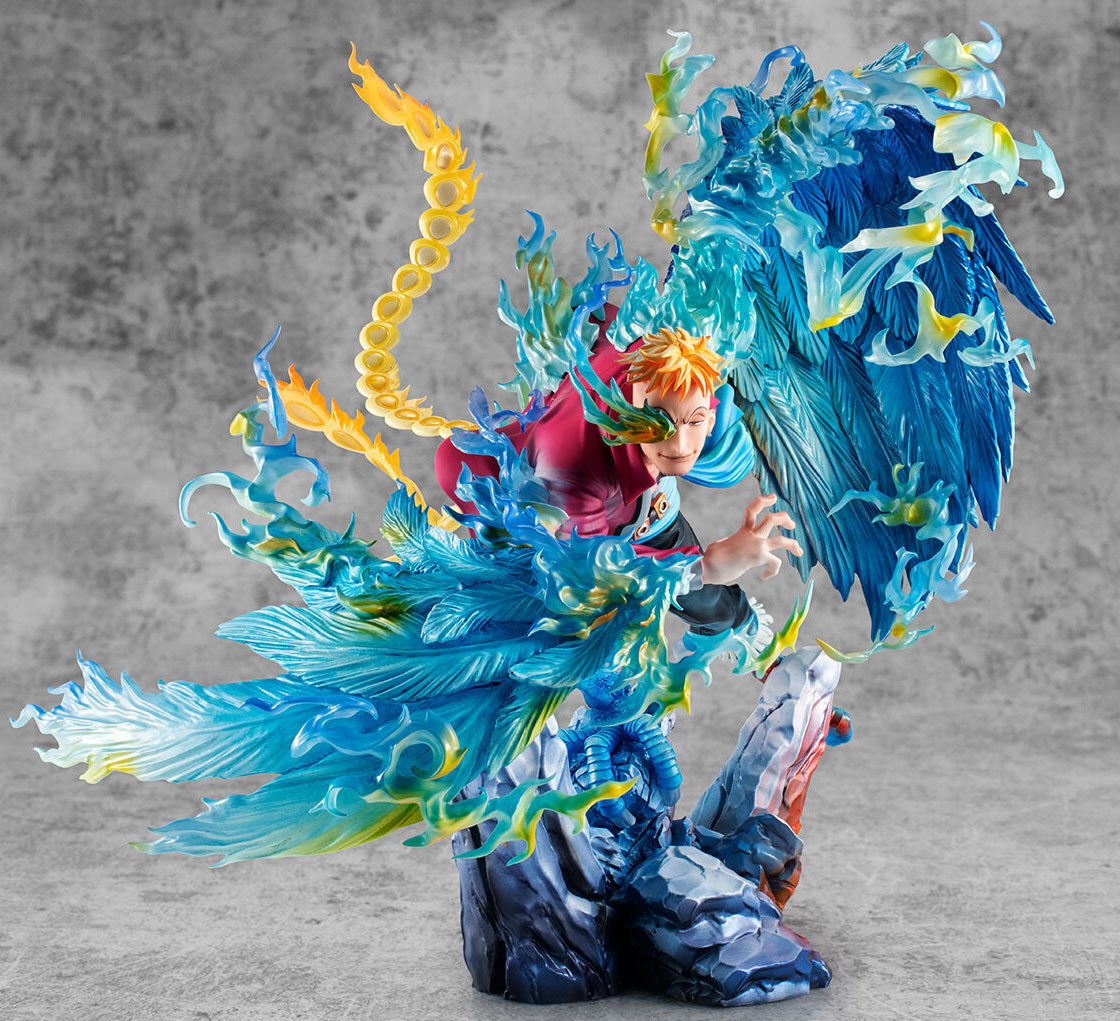 Marco The Phoenix Portrait.Of.Pirates ONE PIECE The Whitebeard Pirates MAS-MAXIMUM Figure BANDAI