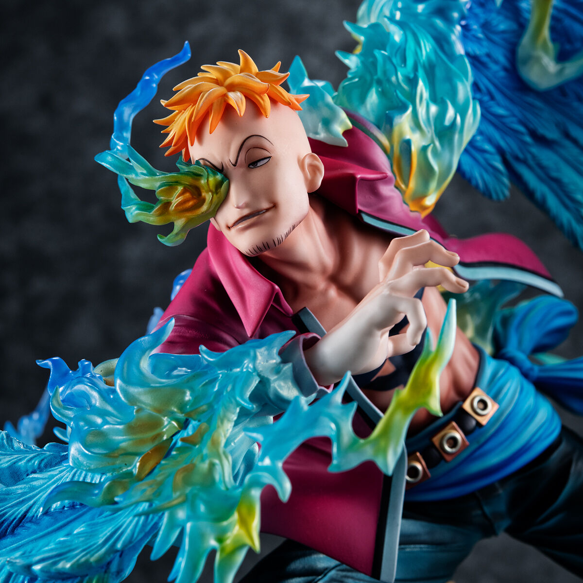 Marco The Phoenix Portrait.Of.Pirates ONE PIECE The Whitebeard Pirates MAS-MAXIMUM Figure BANDAI