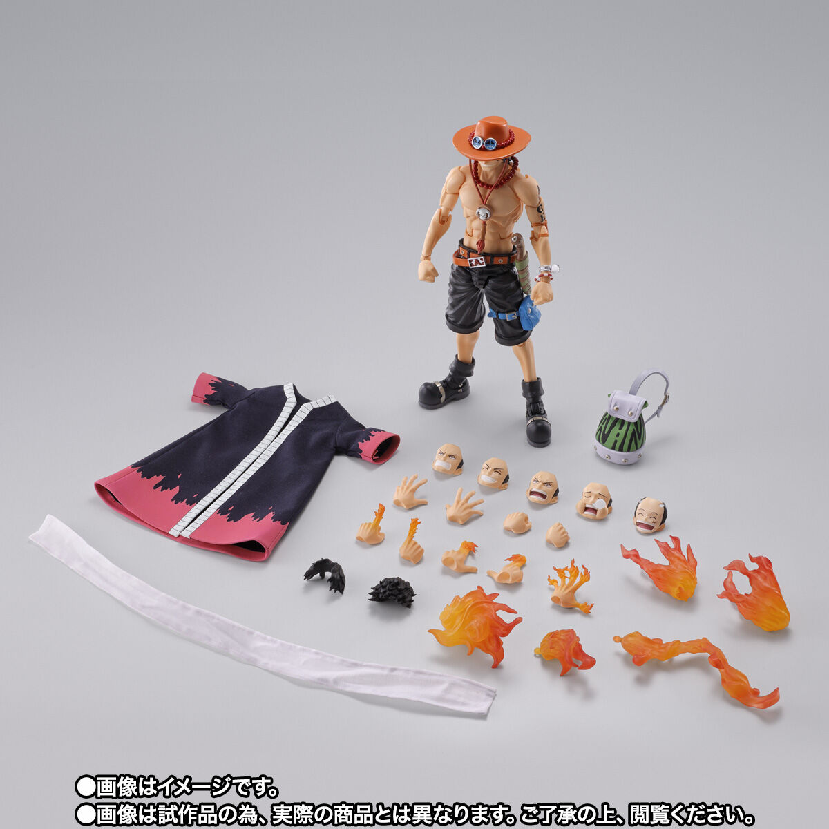 Portgas D. Ace Fire Fist S.H.Figuarts Figure ONE PIECE BANDAI