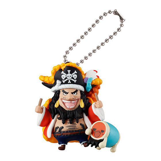 ONE PIECE x Taiko no Tatsujin Swing mini Figure Keychain GASHAPON BANDAI