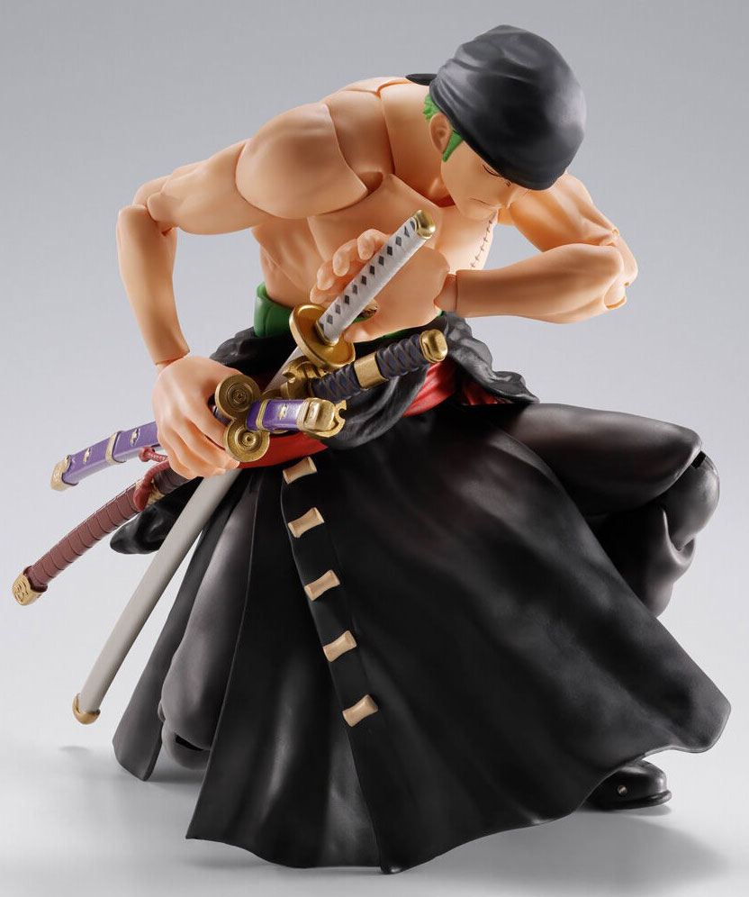 Roronoa Zoro S.H.Figuarts Figure King of Hell Three Sword Style ONE PIECE BANDAI