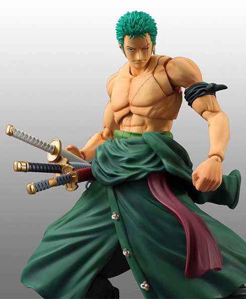 Roronoa Zoro ONE PIECE VARIABLE ACTION HEROES Figure MegaHouse BANDAI