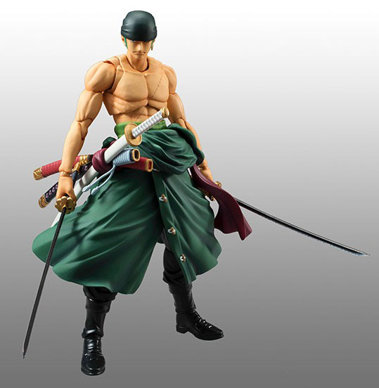 Roronoa Zoro ONE PIECE VARIABLE ACTION HEROES Figure MegaHouse BANDAI