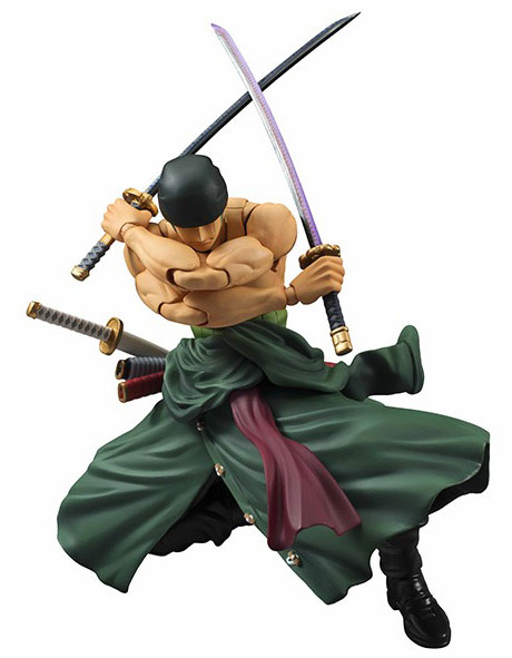 Roronoa Zoro ONE PIECE VARIABLE ACTION HEROES Figure MegaHouse BANDAI