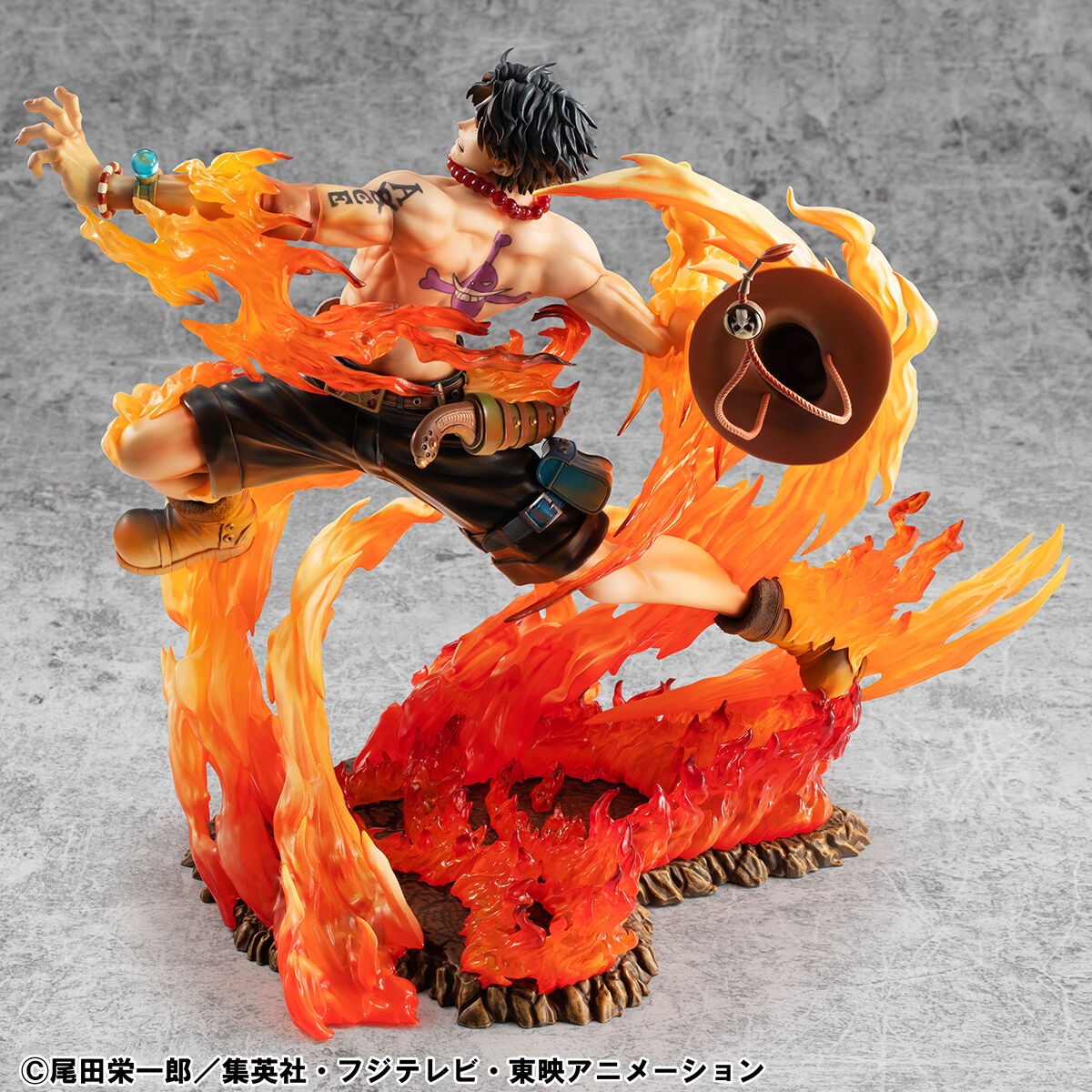 Portgas D. Ace NEO-MAXIMUM Portrait.Of.Pirates 5th LIMITED Ver. Figure ONE PIECE MegaHouse BANDAI