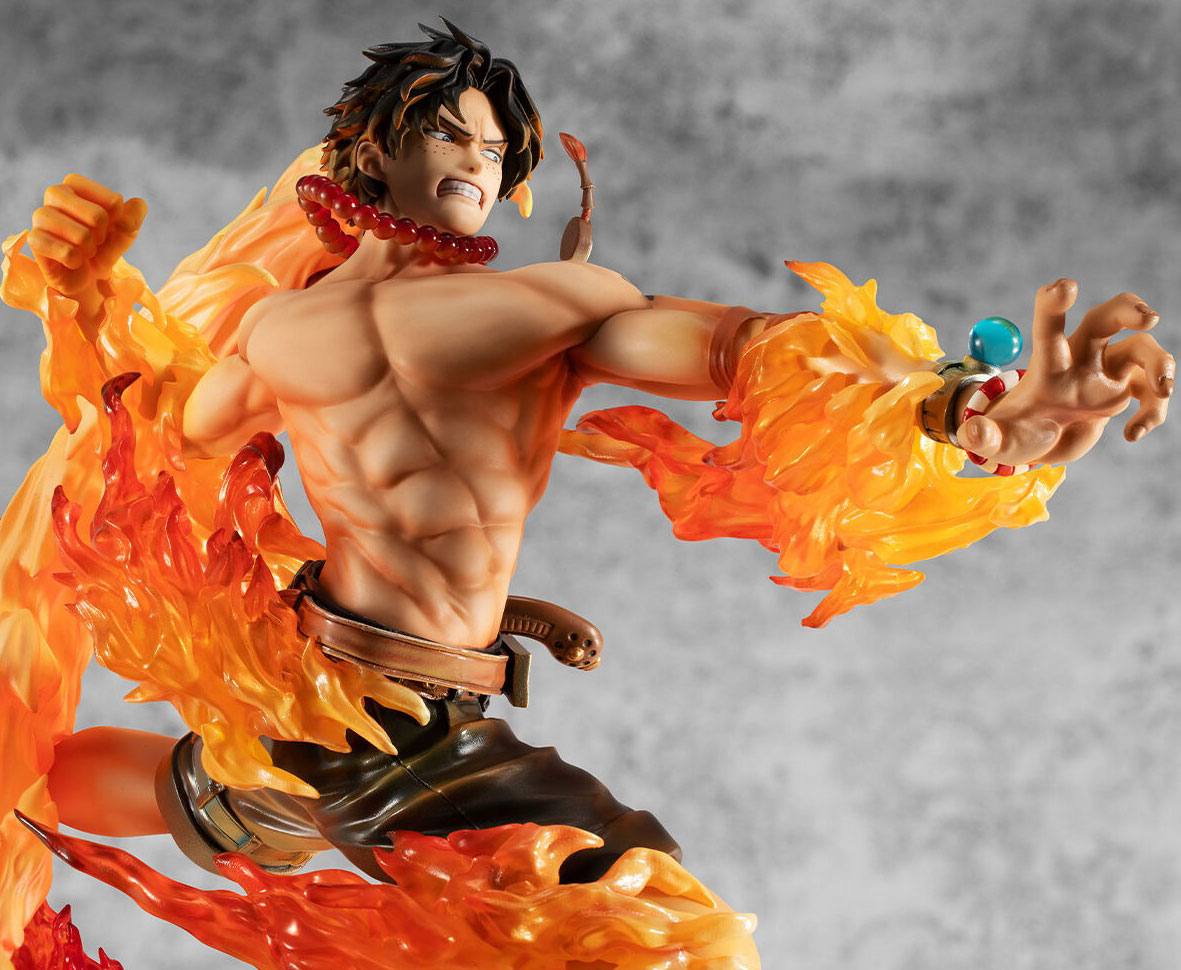 Portgas D. Ace NEO-MAXIMUM Portrait.Of.Pirates 5th LIMITED Ver. Figure ONE PIECE MegaHouse BANDAI